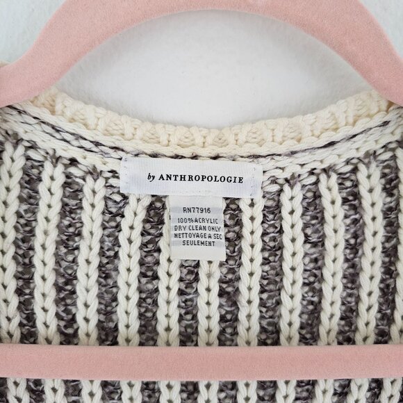 Anthropologie One Size Boho Kimono Open Front Cardigan Fringe Trim Patterned - Picture 2 of 13